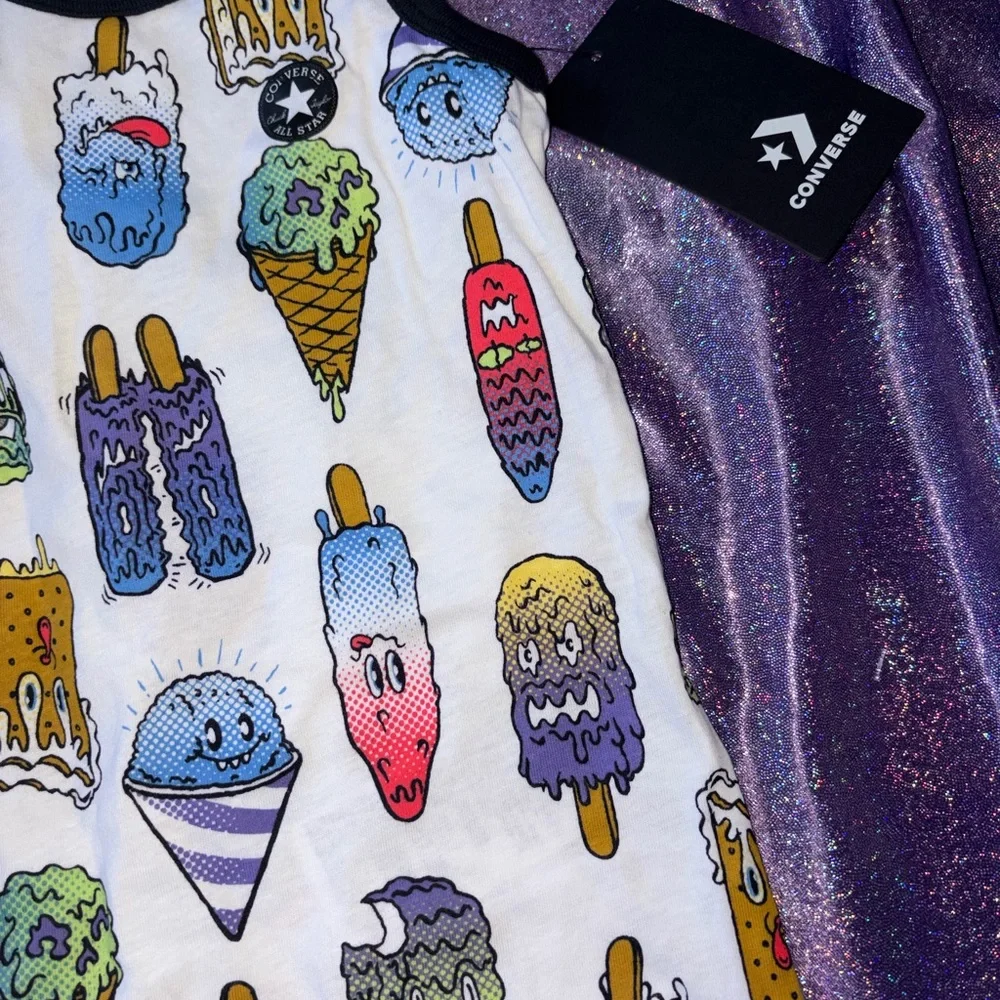 Infant Converse Ice Cream Tank Top Romper